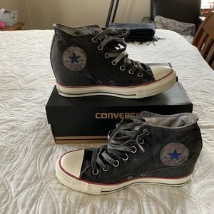 Converse wedge sneakers